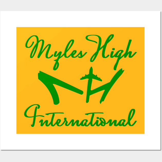 MHI Green Script Wall Art by mylehighinternational